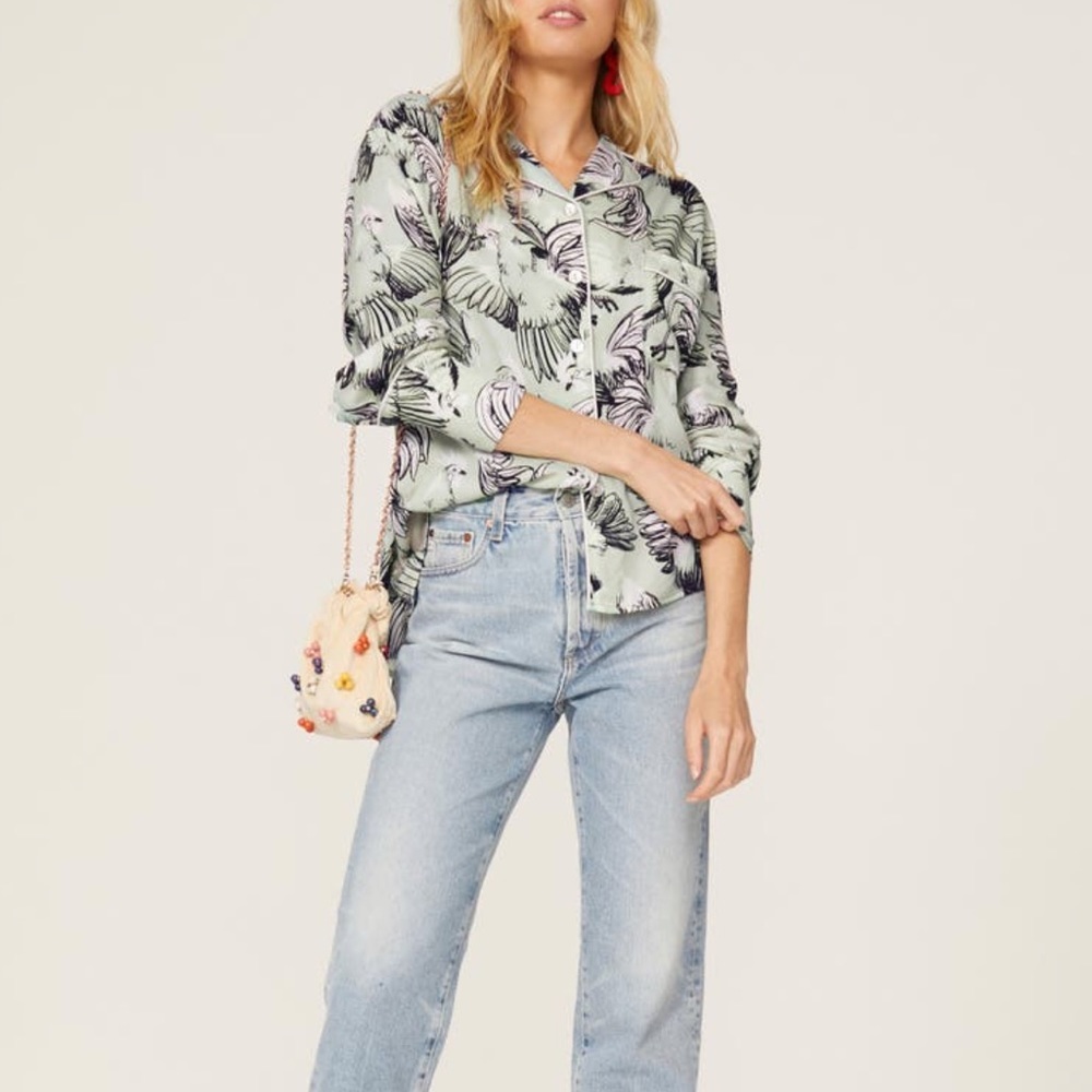 Rachel Antonoff Silk Shirt